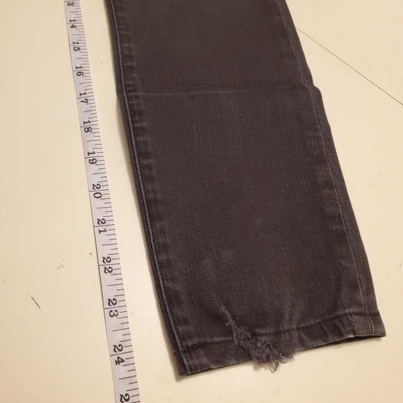 FRAME Le High Skinny Jeans Black Size 28 - Picture 11 of 12
